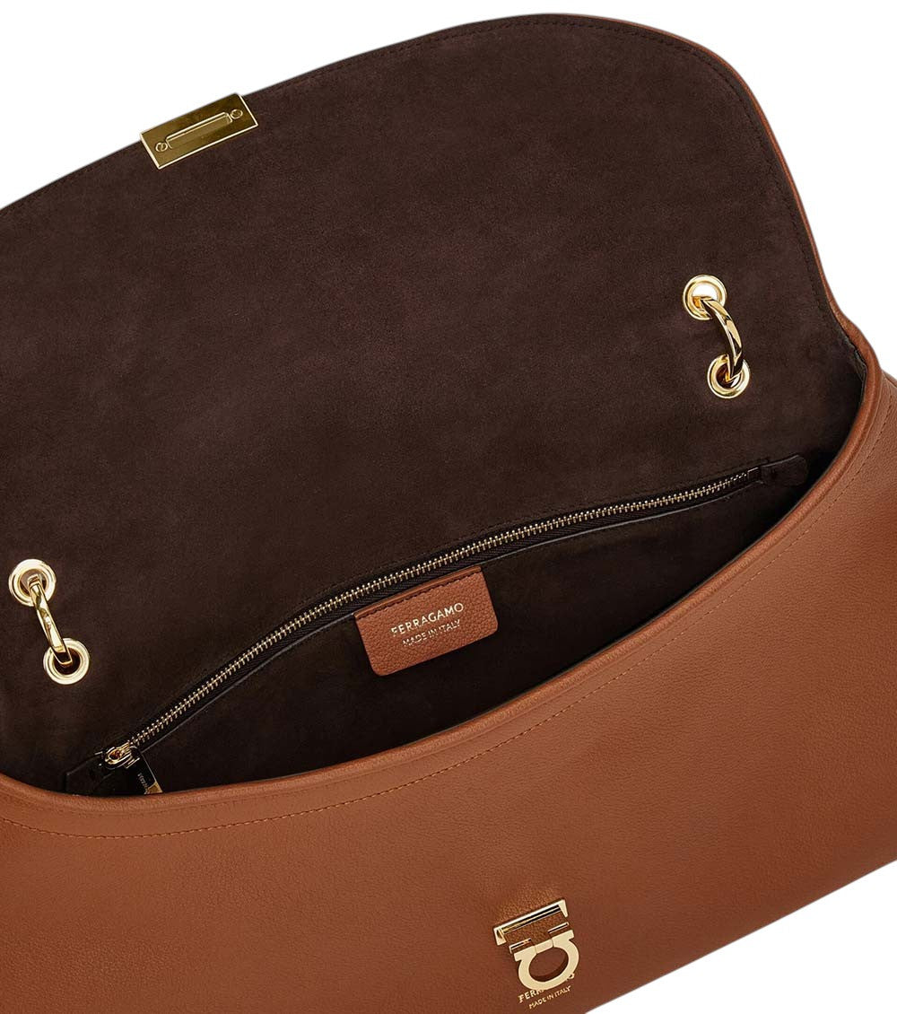 Brown Sofia Large Shoulder Bag 4