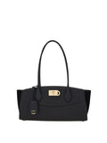 Black Studio Medium Shoulder Bag 1