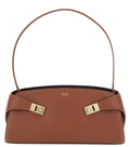 Brown Hug Large Shoulder Bag 1