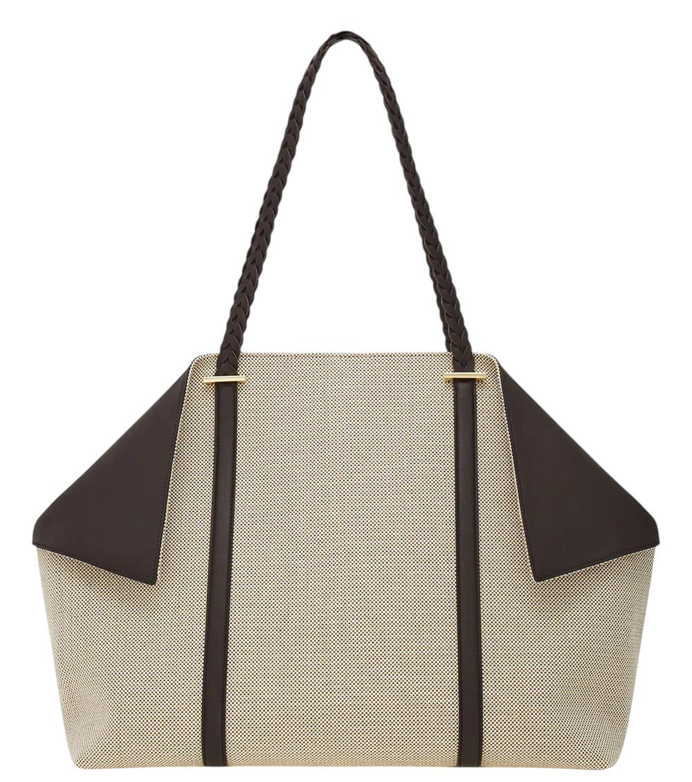 Natural Scarf Large Tote 2