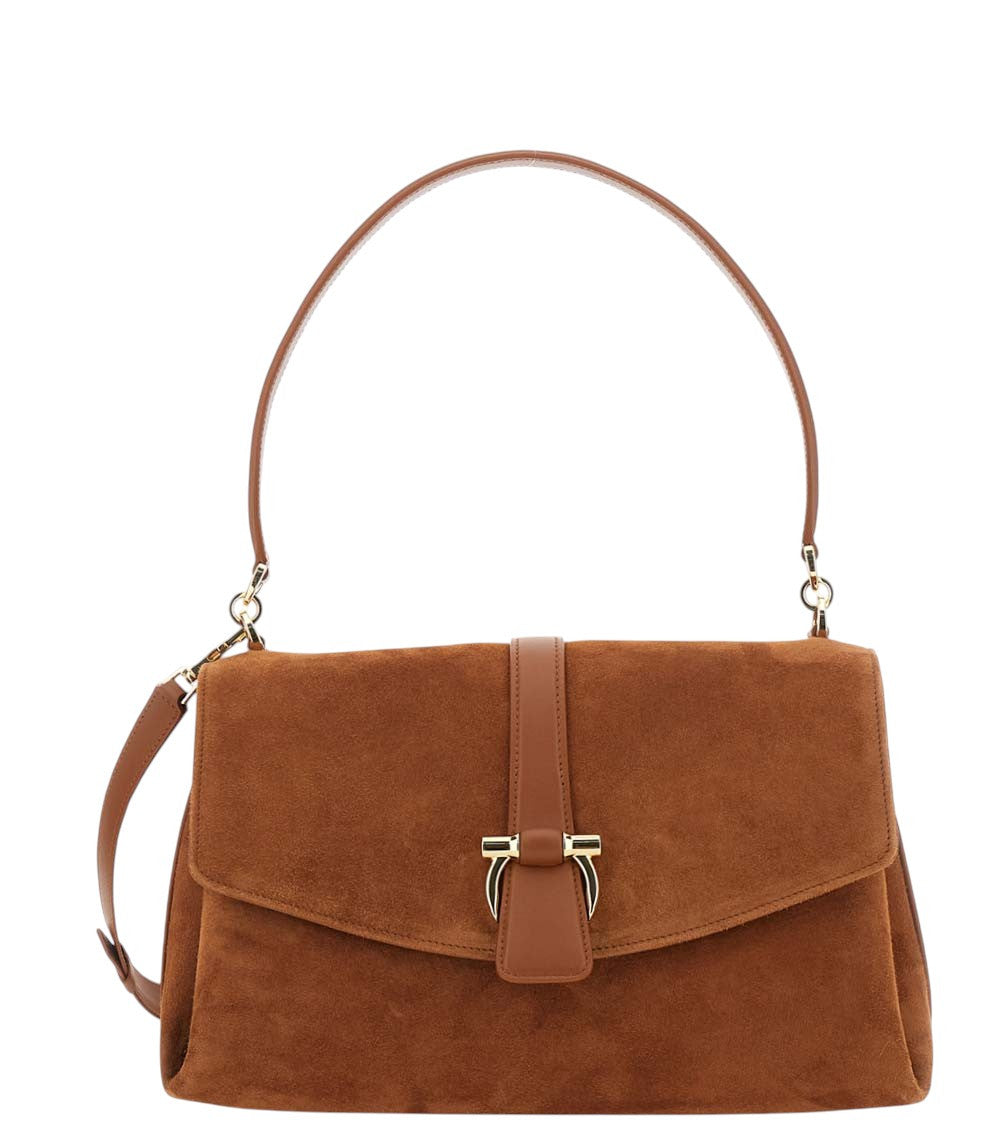 Brown Gancini Medium Shoulder Bag 1
