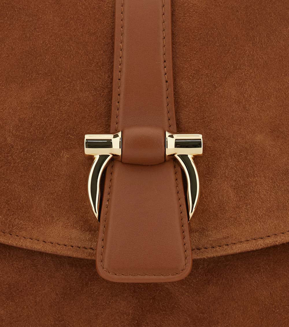 Brown Gancini Medium Shoulder Bag 2