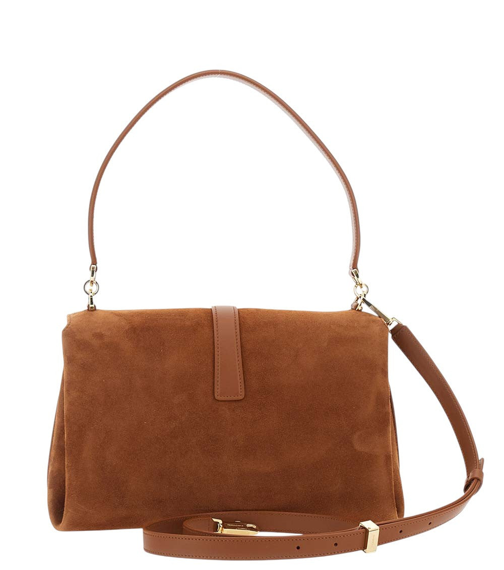 Brown Gancini Medium Shoulder Bag 3