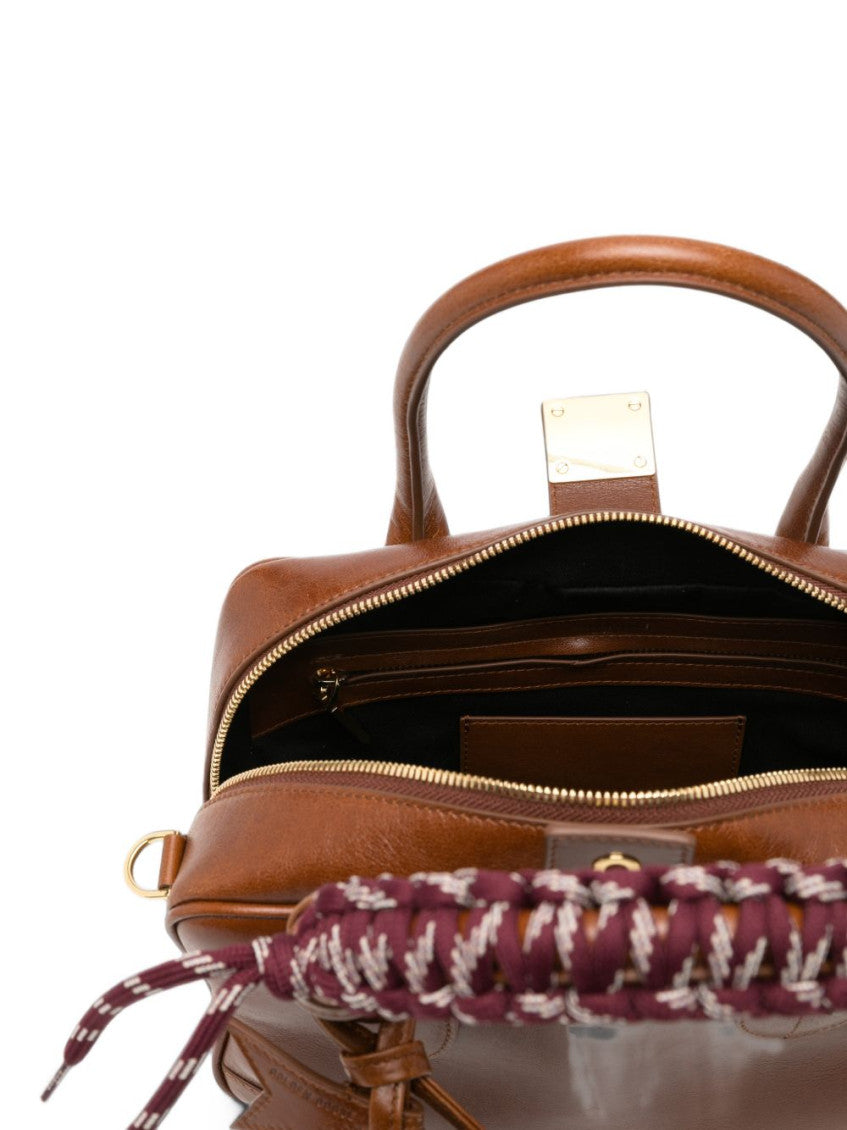 Brown Vita Small Satchel 3