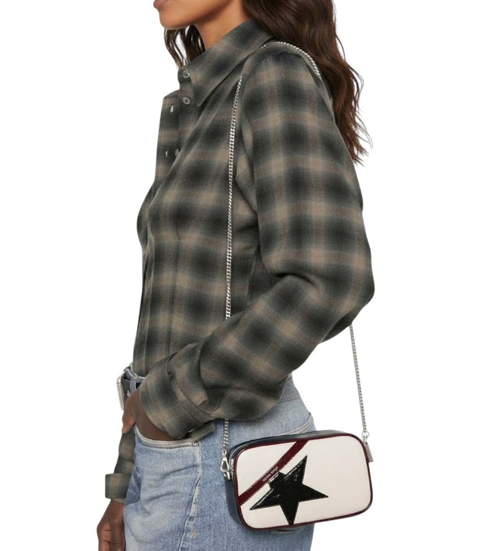 Off White Stra Mini Crossbody Bag 5