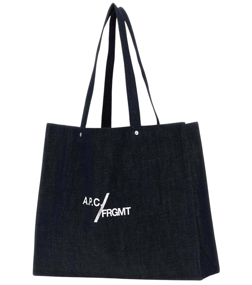 Denim Logo Large Tote 2