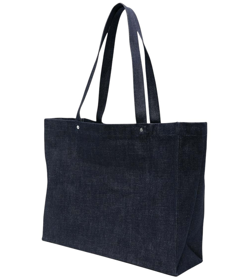 Denim Logo Large Tote 3
