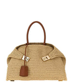 Beige Hug Medium Satchel 1