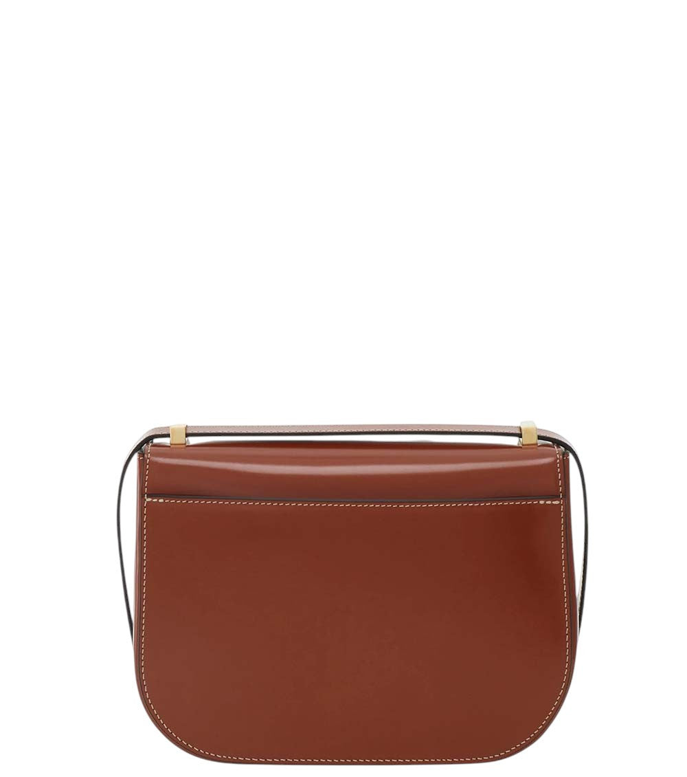 Brown Double Gancini Small Crossbody Bag 3