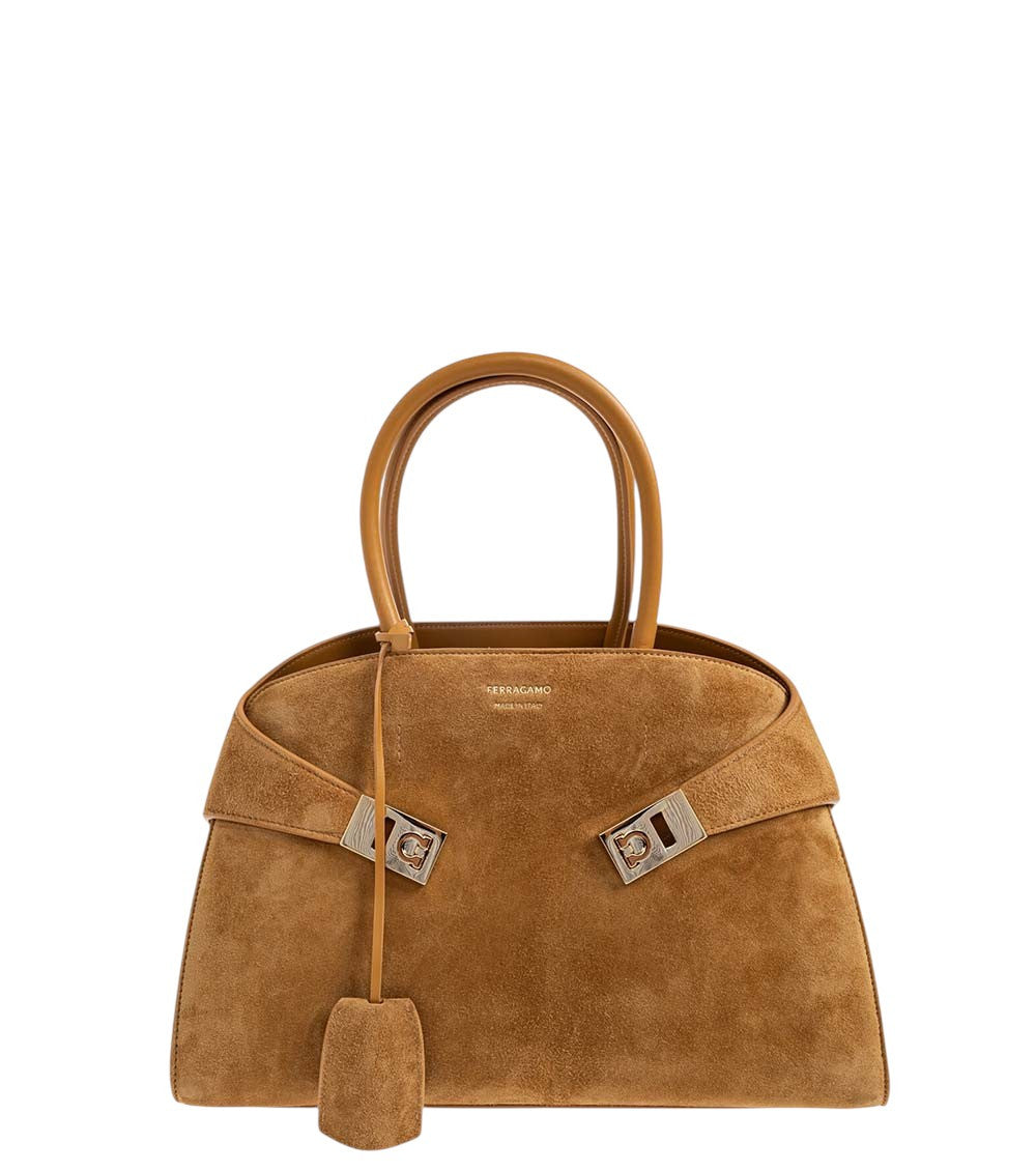 Beige Hug Small Satchel 1