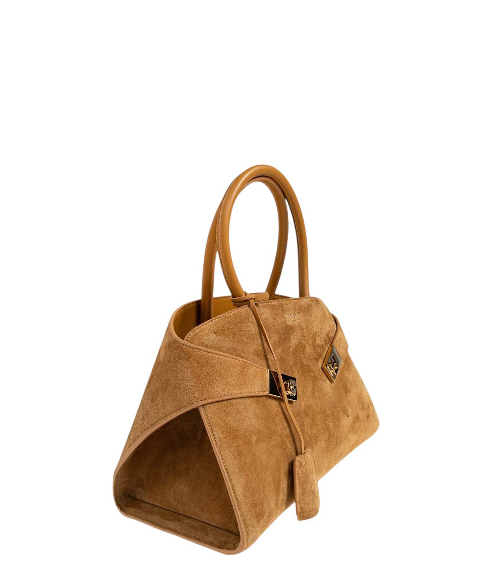 Beige Hug Small Satchel 2