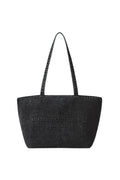 Dark Grey Punch Medium Tote 1