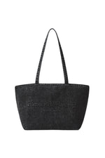 Dark Grey Punch Medium Tote 1