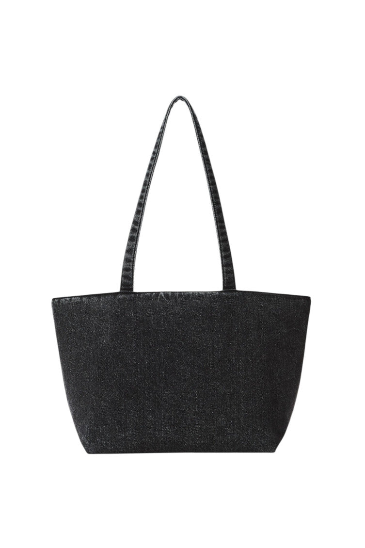 Dark Grey Punch Medium Tote 2