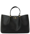 Black VLogo Signature Large Tote 1