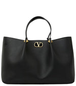 Black VLogo Signature Large Tote 1