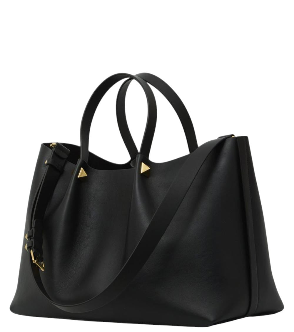 Black VLogo Signature Large Tote 3