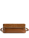 Cognac 5AC Soft Large Shoulder Bag 1
