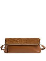 Cognac 5AC Soft Large Shoulder Bag 1