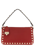 Red Rockstud Small Shoulder Bag 1