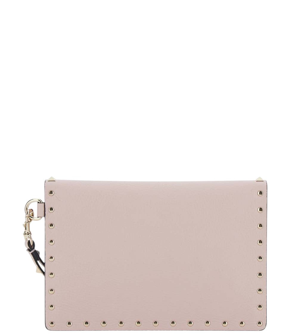 Pink Rockstud Clutch 2
