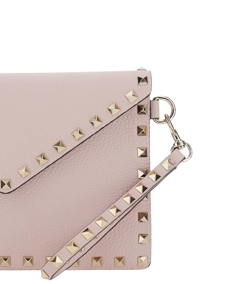Pink Rockstud Clutch 4