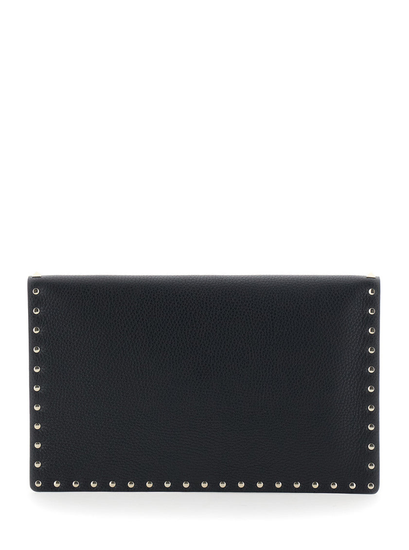 Black Rockstud Clutch 2