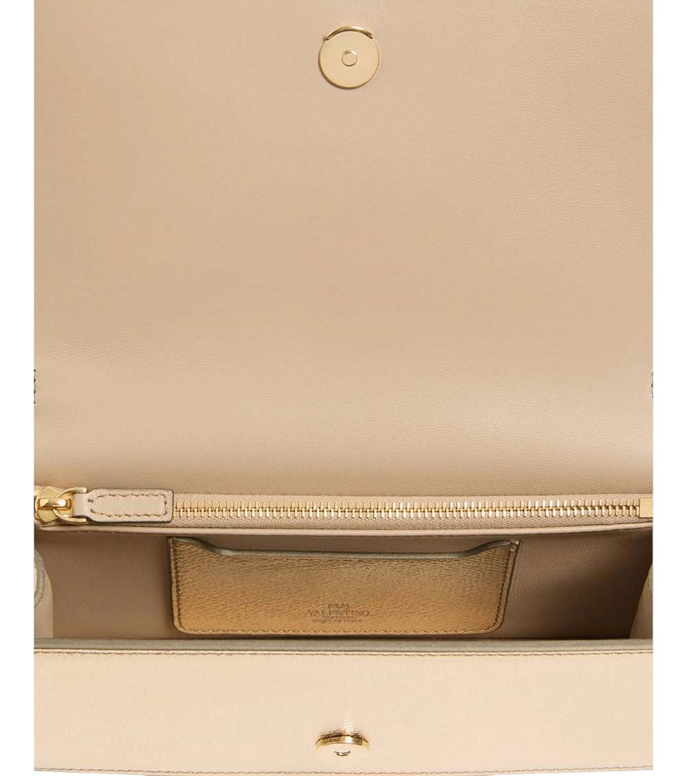 Golden Vlogo Small Crossbody Bag 4