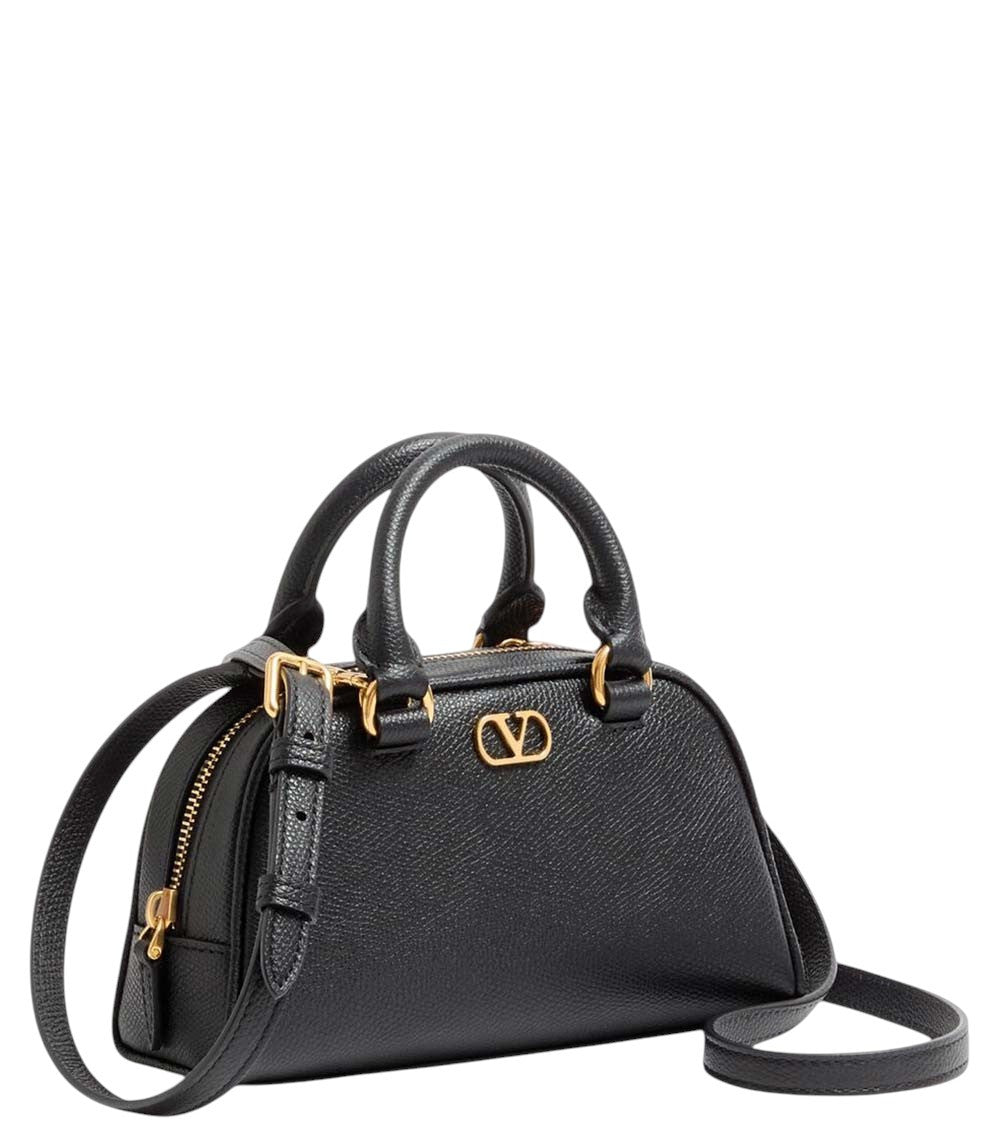 Brown VLogo Mini Satchel 2