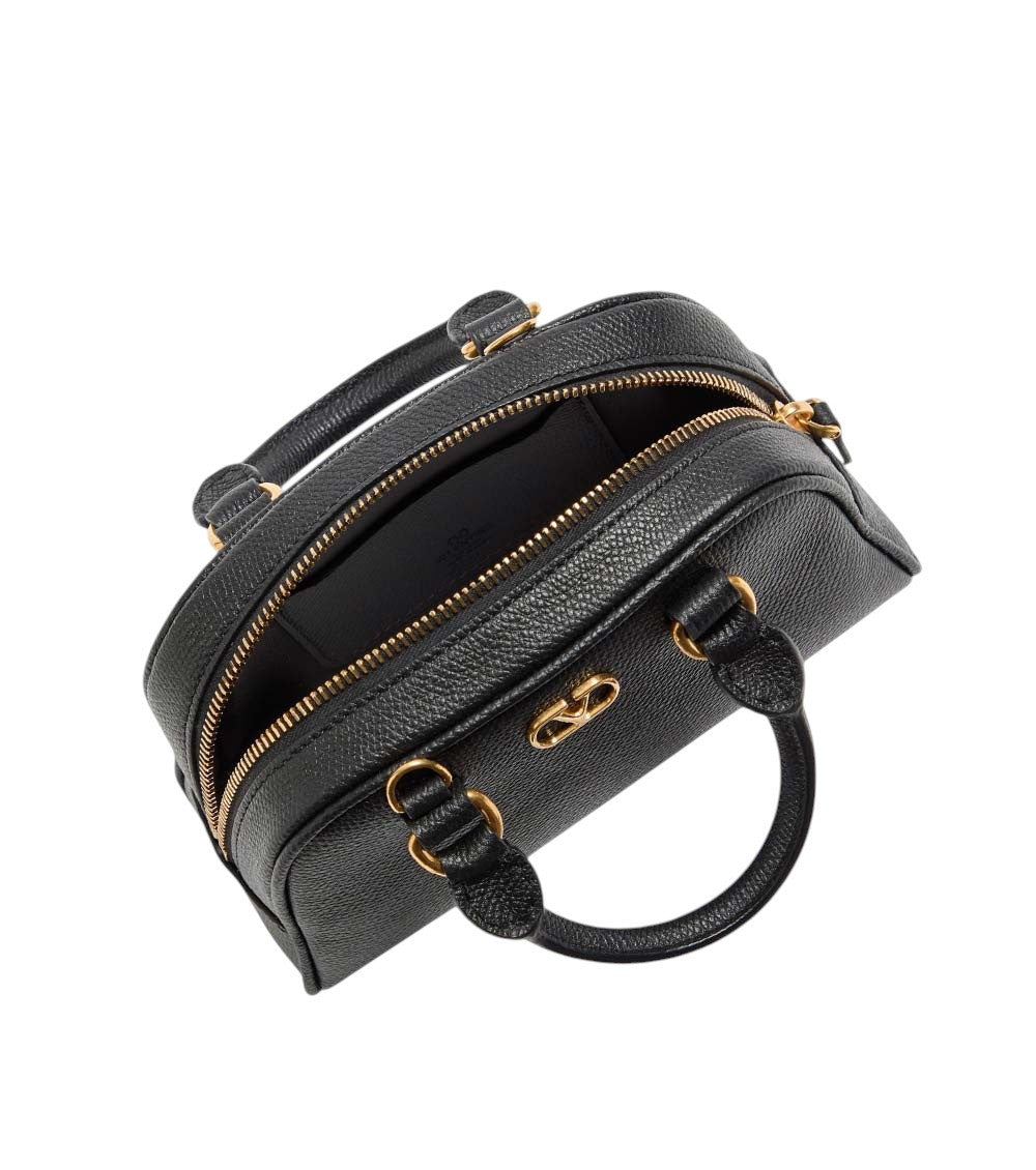 Brown VLogo Mini Satchel 4