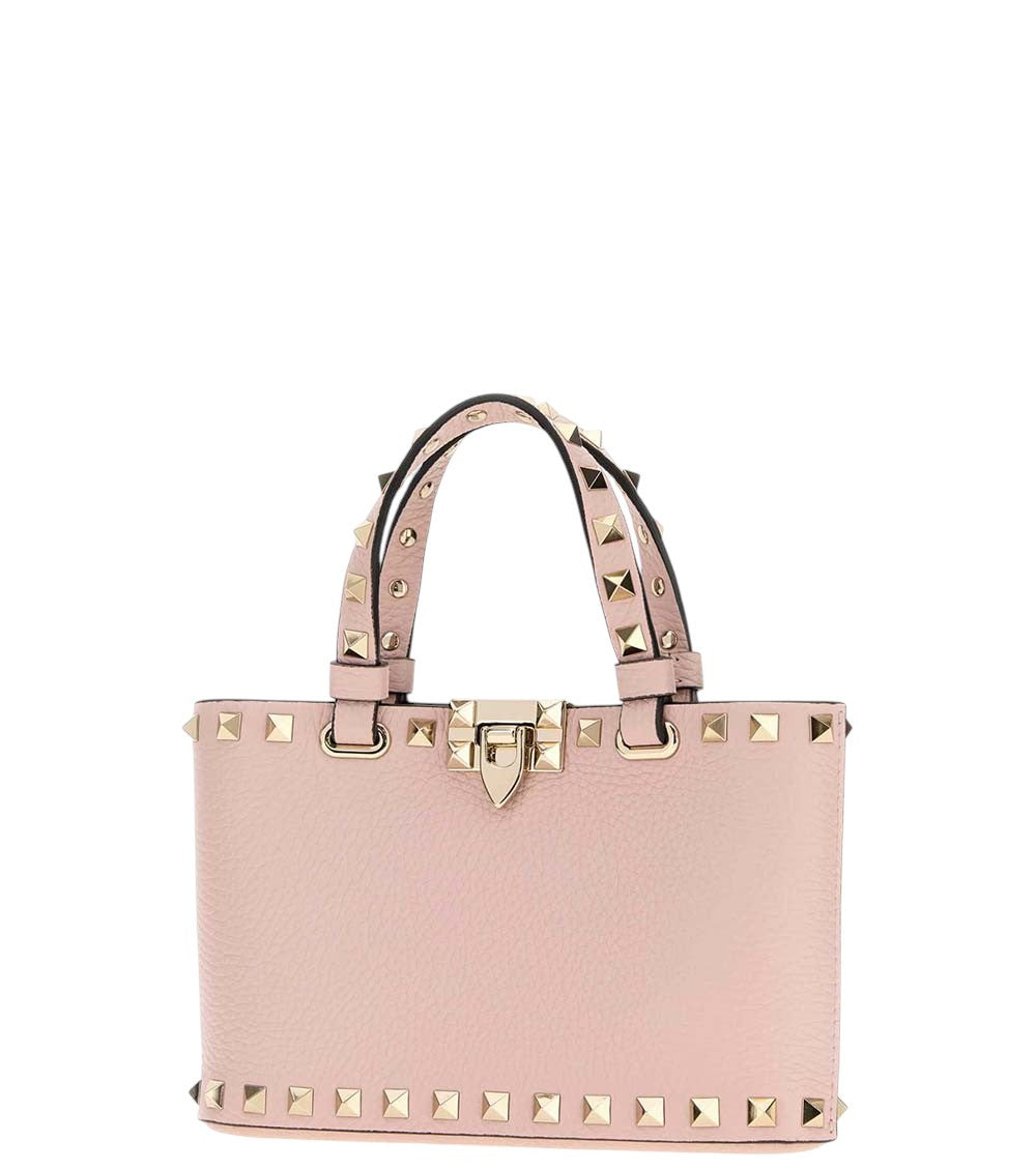 Light Pink Rockstud Mini Satchel 2
