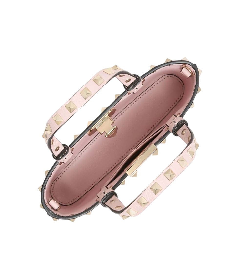 Light Pink Rockstud Mini Satchel 4
