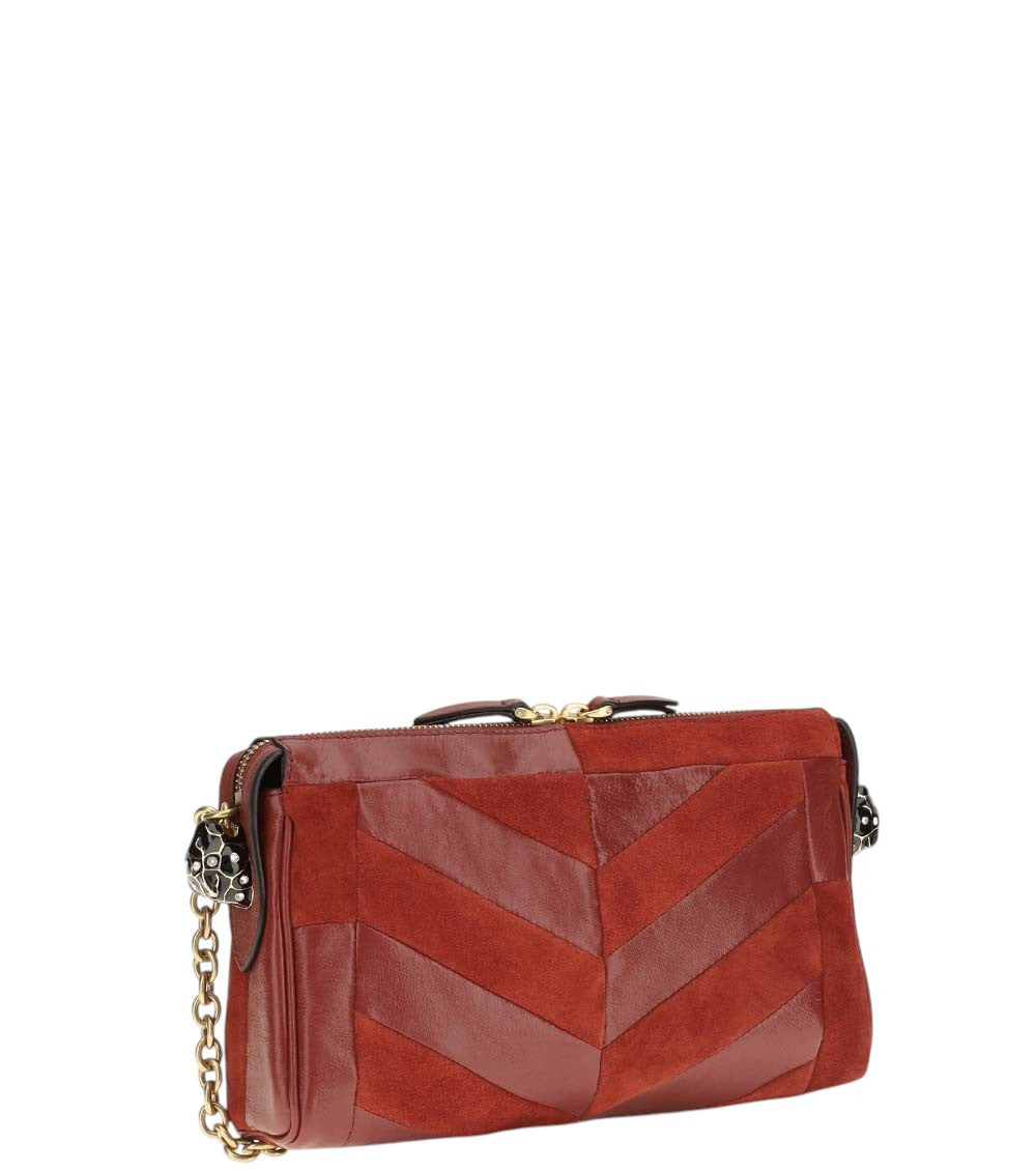 Red Panthea Small Crossbody Bag 3