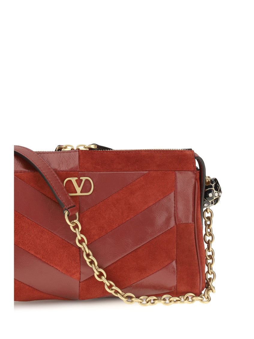 Red Panthea Small Crossbody Bag 5