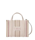 Beige Woody Loop Small Tote 1