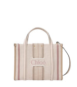 Beige Woody Loop Small Tote 1