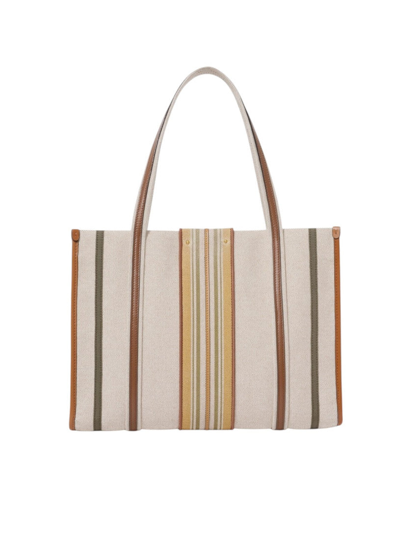 Light Brown Woody Loop Large Tote 3