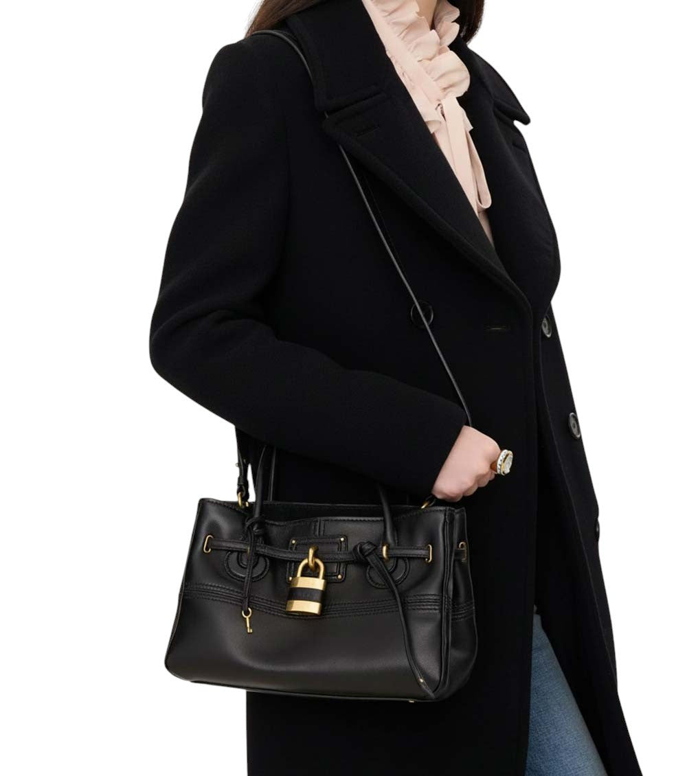 Black Paddington Small Satchel 6