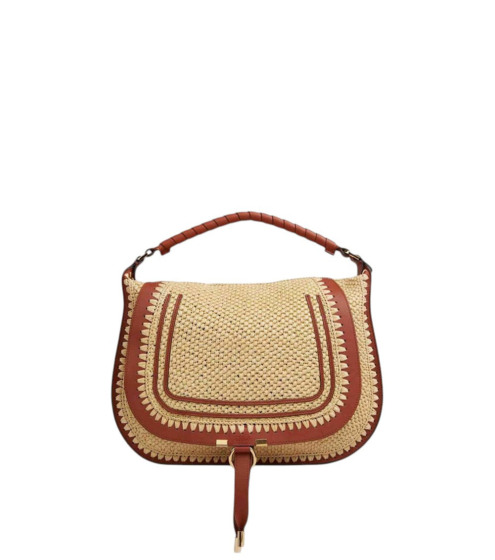 Natural Marcie Medium Shoulder Bag 1