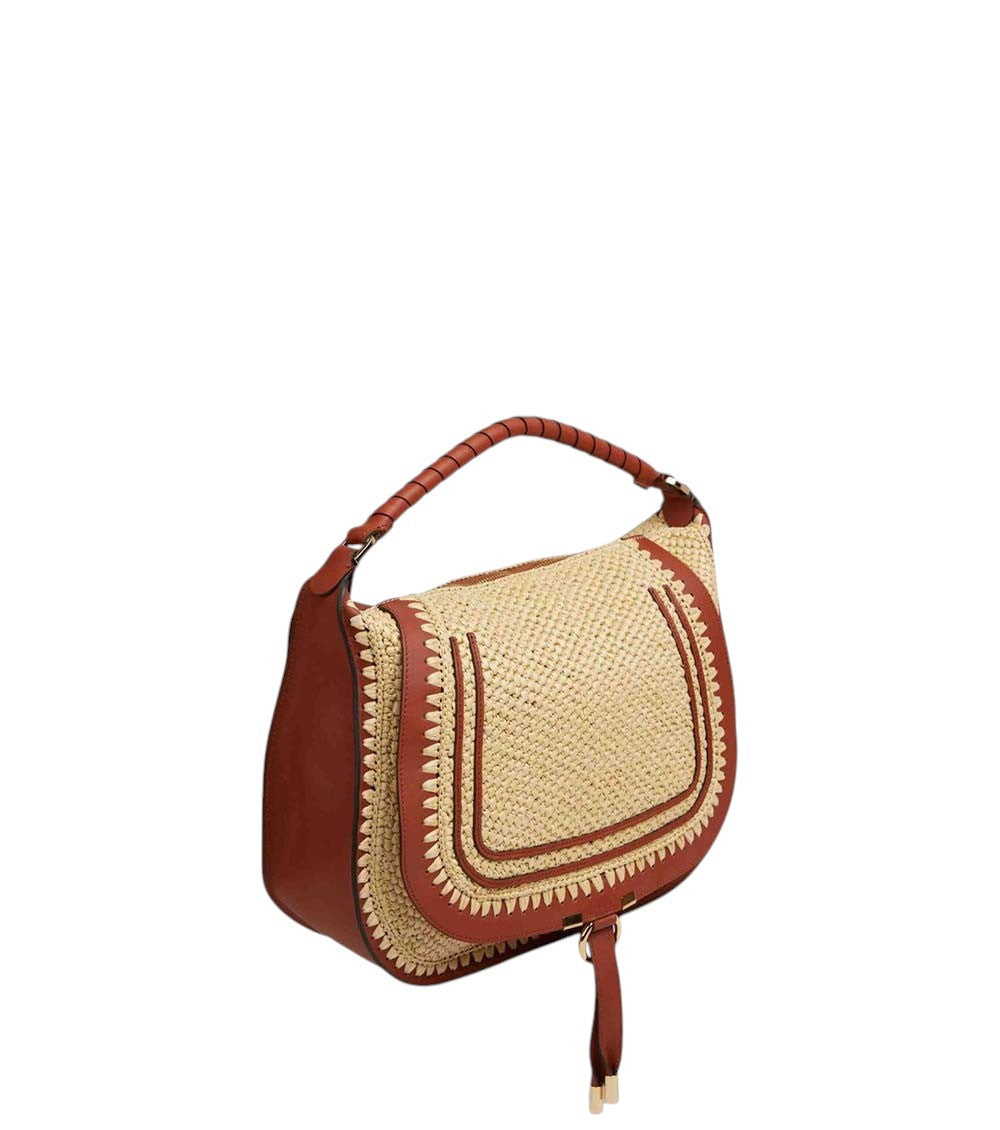 Natural Marcie Medium Shoulder Bag 2
