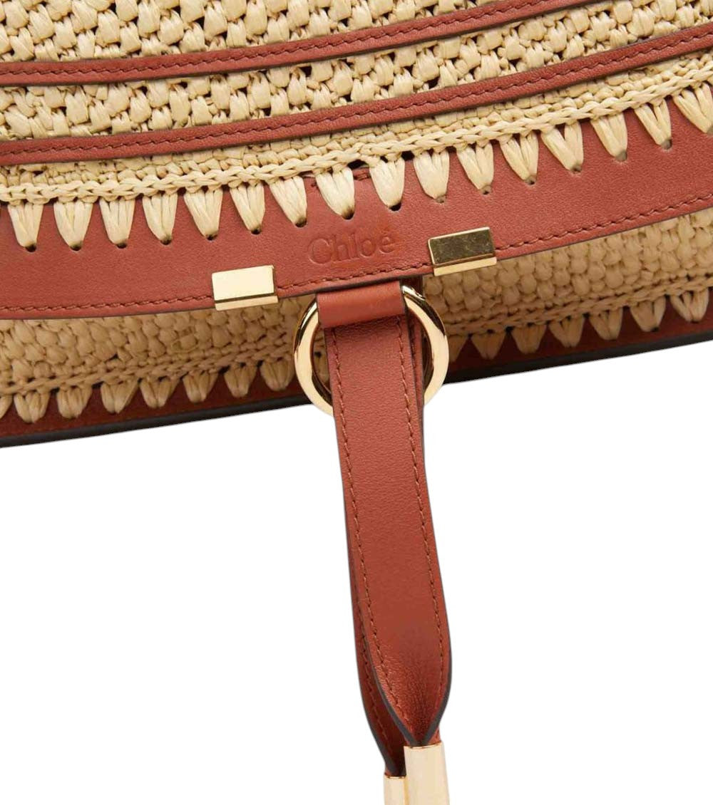 Natural Marcie Medium Shoulder Bag 5