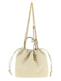 Beige Logo Icons Mini Shoulder Bag 1