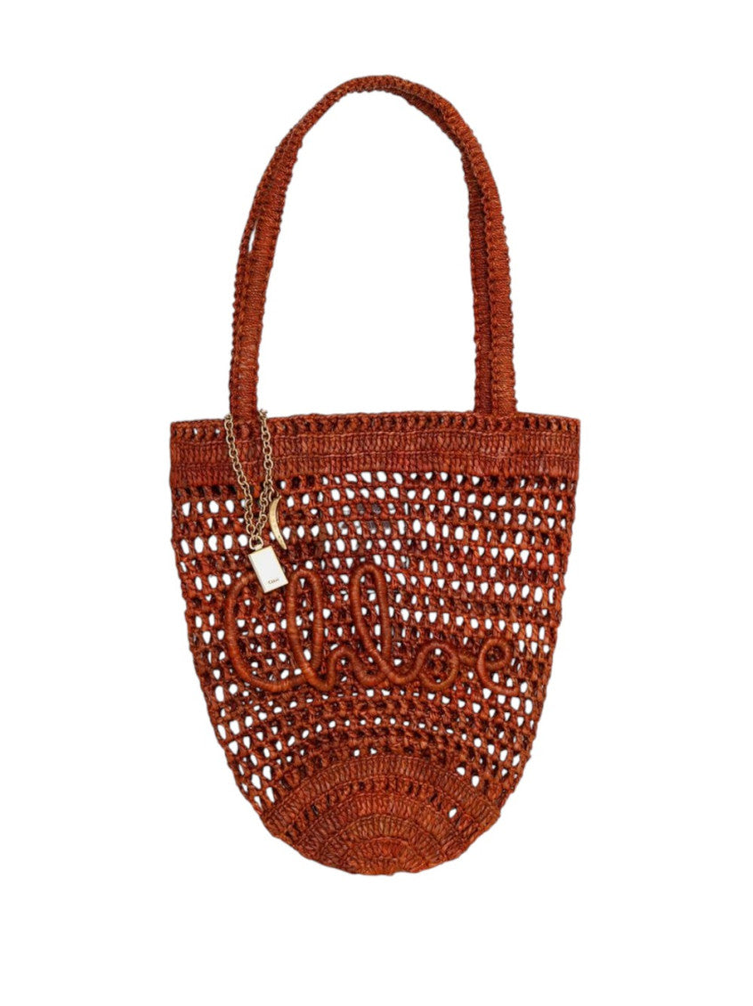 Brown Summer Banana Small Tote 1