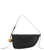 Black Shield Large Shoulder Bag 1