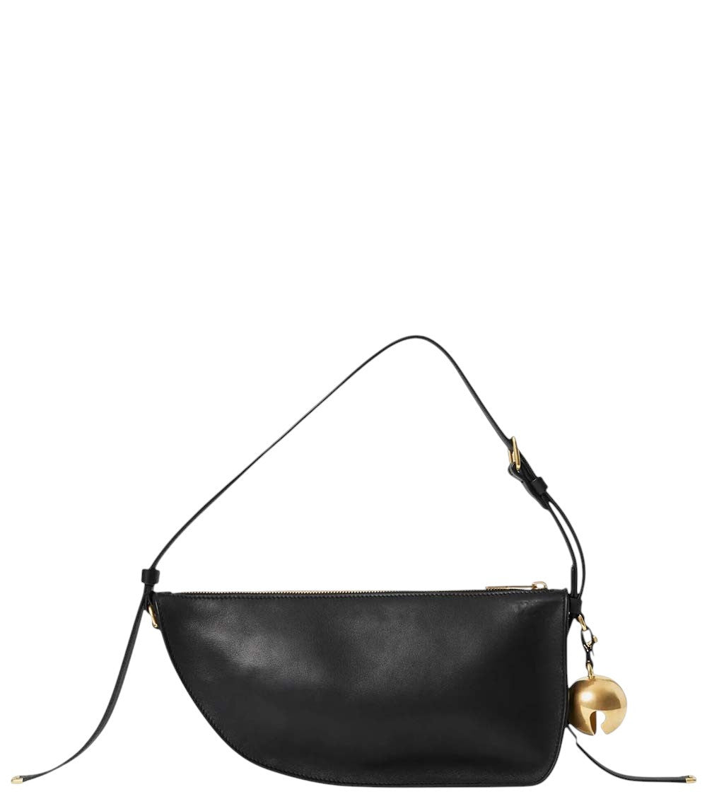 Black Shield Large Shoulder Bag 2