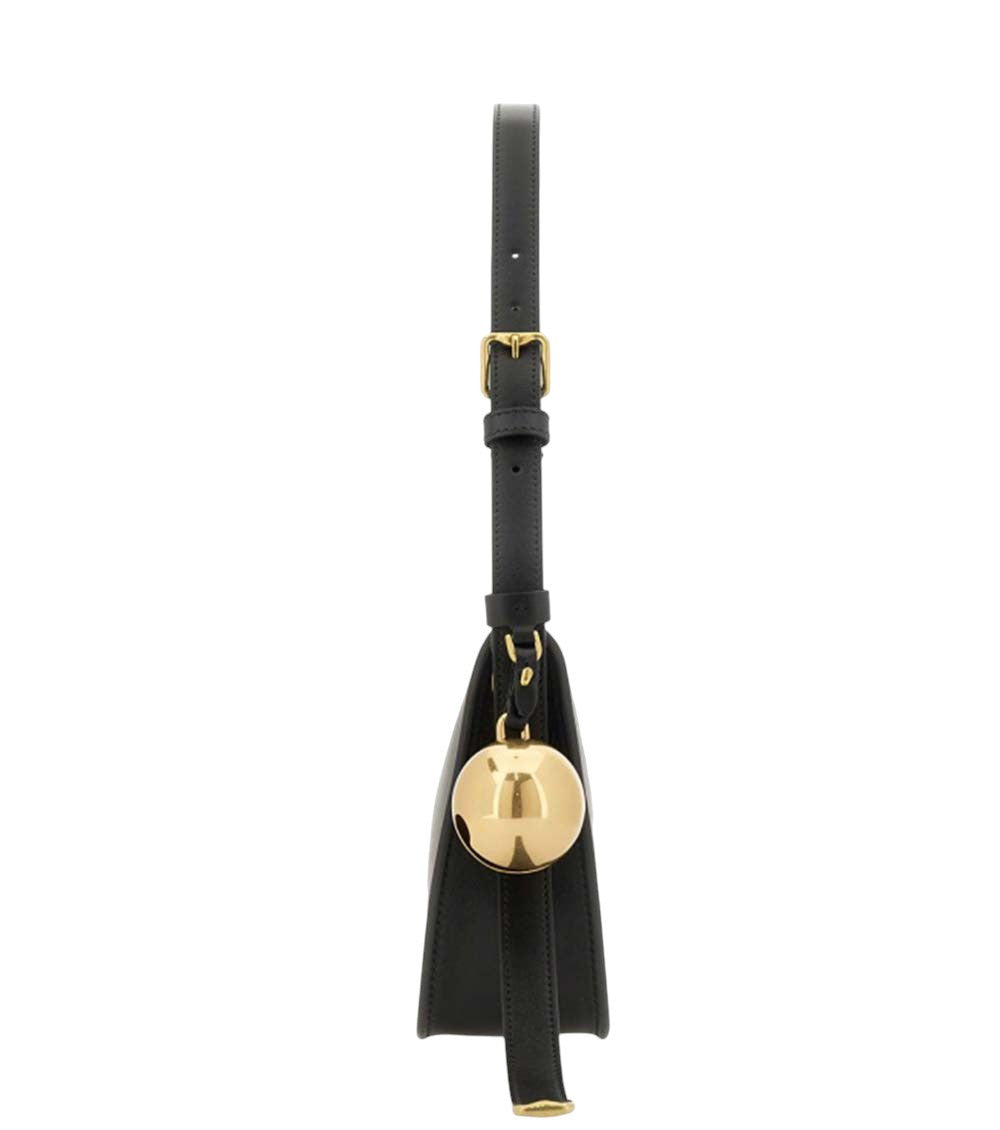 Black Shield Large Shoulder Bag 3