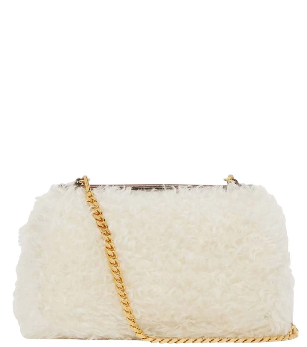 White Logo Medium Crossbody Bag 2