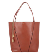 Brown Spin Medium Tote 1