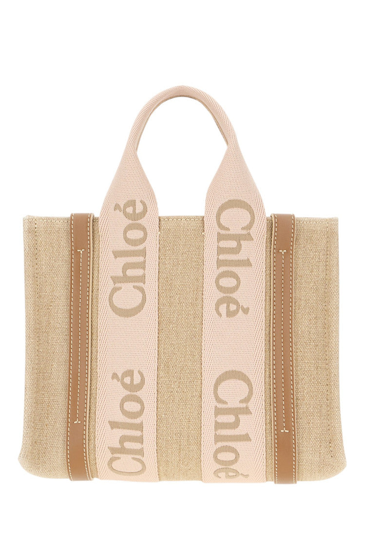 Beige Woody Small Tote 1