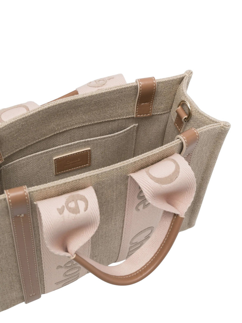 Beige Woody Small Tote 4